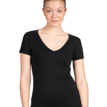 Next Level - Women's Ideal V-Neck T-Shirt at Print View - Print-View