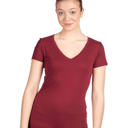 Next Level - Women's Ideal V-Neck T-Shirt at Print View - Print-View