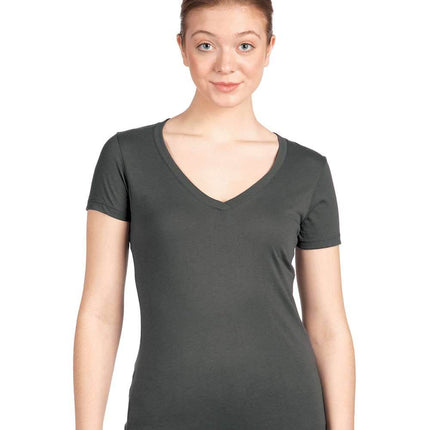 Next Level - Women's Ideal V-Neck T-Shirt at Print View - Print-View