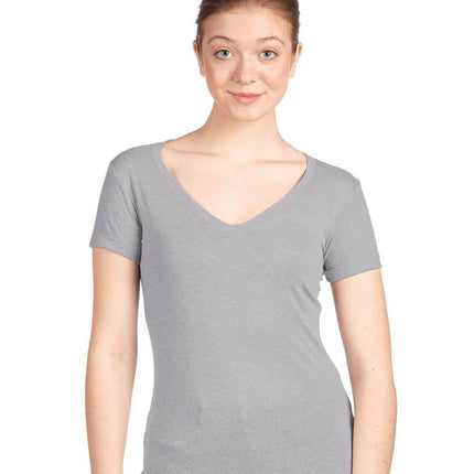 Next Level - Women's Ideal V-Neck T-Shirt at Print View - Print-View