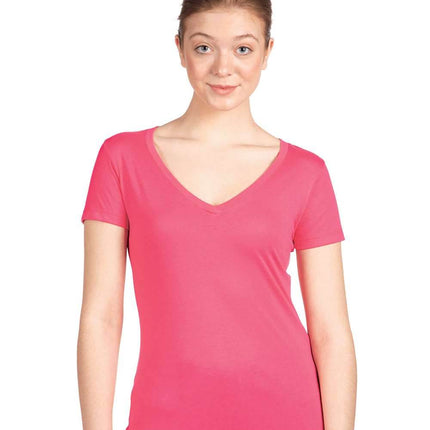 Next Level - Women's Ideal V-Neck T-Shirt at Print View - Print-View