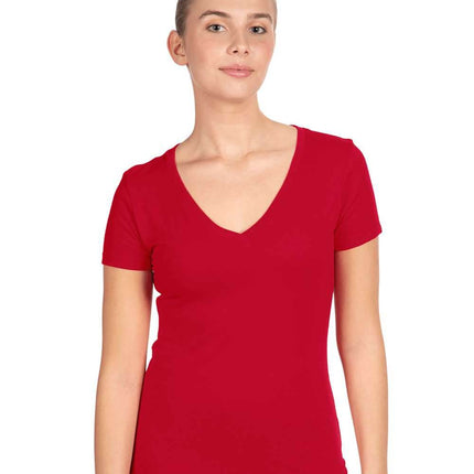 Next Level - Women's Ideal V-Neck T-Shirt at Print View - Print-View