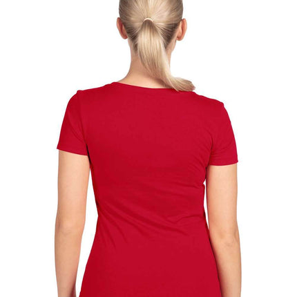 Next Level - Women's Ideal V-Neck T-Shirt at Print View - Print-View