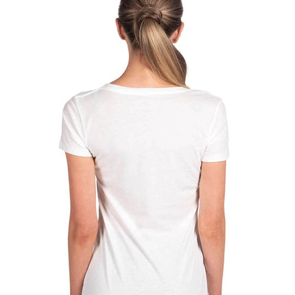 Next Level - Women's Ideal V-Neck T-Shirt at Print View - Print-View
