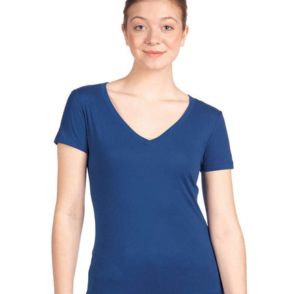 Next Level - Women's Ideal V-Neck T-Shirt at Print View - Print-View