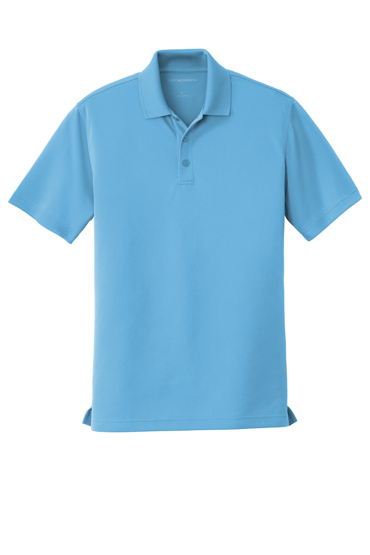 Port Authority K110 Dry Zone UV Micro-Mesh Polo in Carolina Blue — view 4