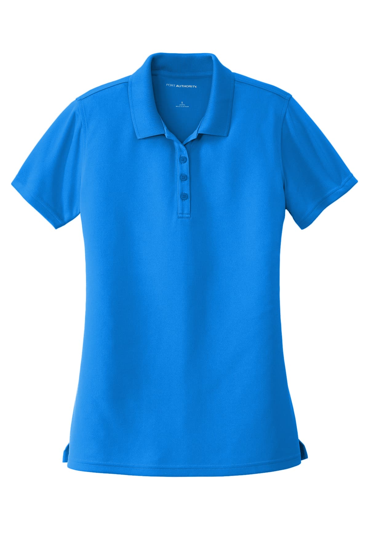 Port Authority LK110 Women's Dry Zone UV Micro-Mesh Polo in Coastal Blue — view 4