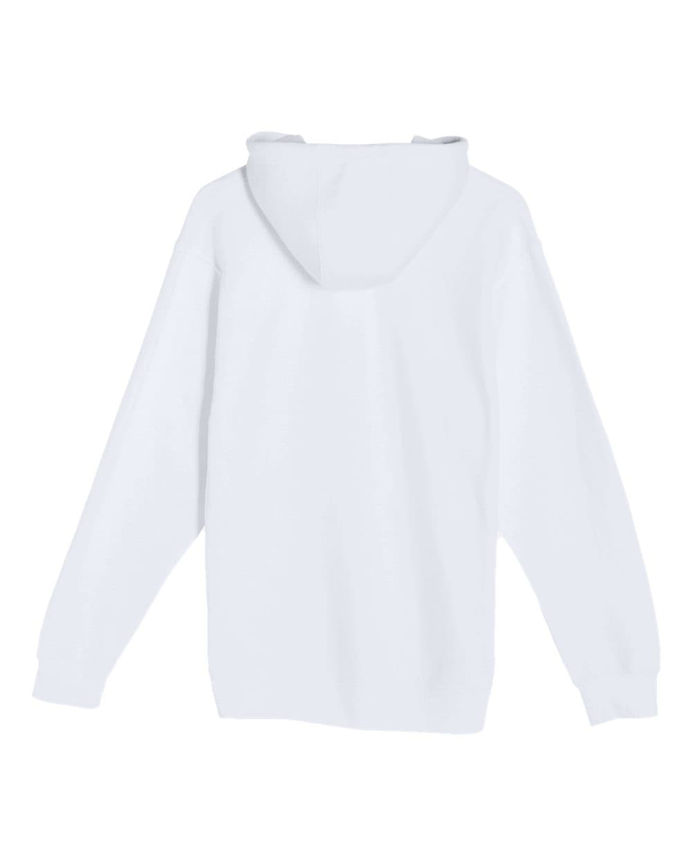 Lane Seven LS14001 Unisex Premium Hoodie Sweatshirt in White — view 5