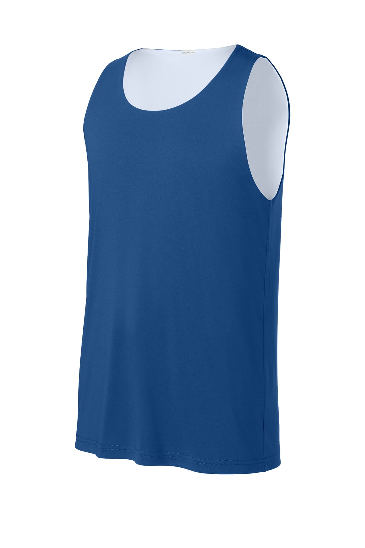 Sport-Tek ST551 PosiCharge Competitor Rev Tank in True Royal / White — view 5