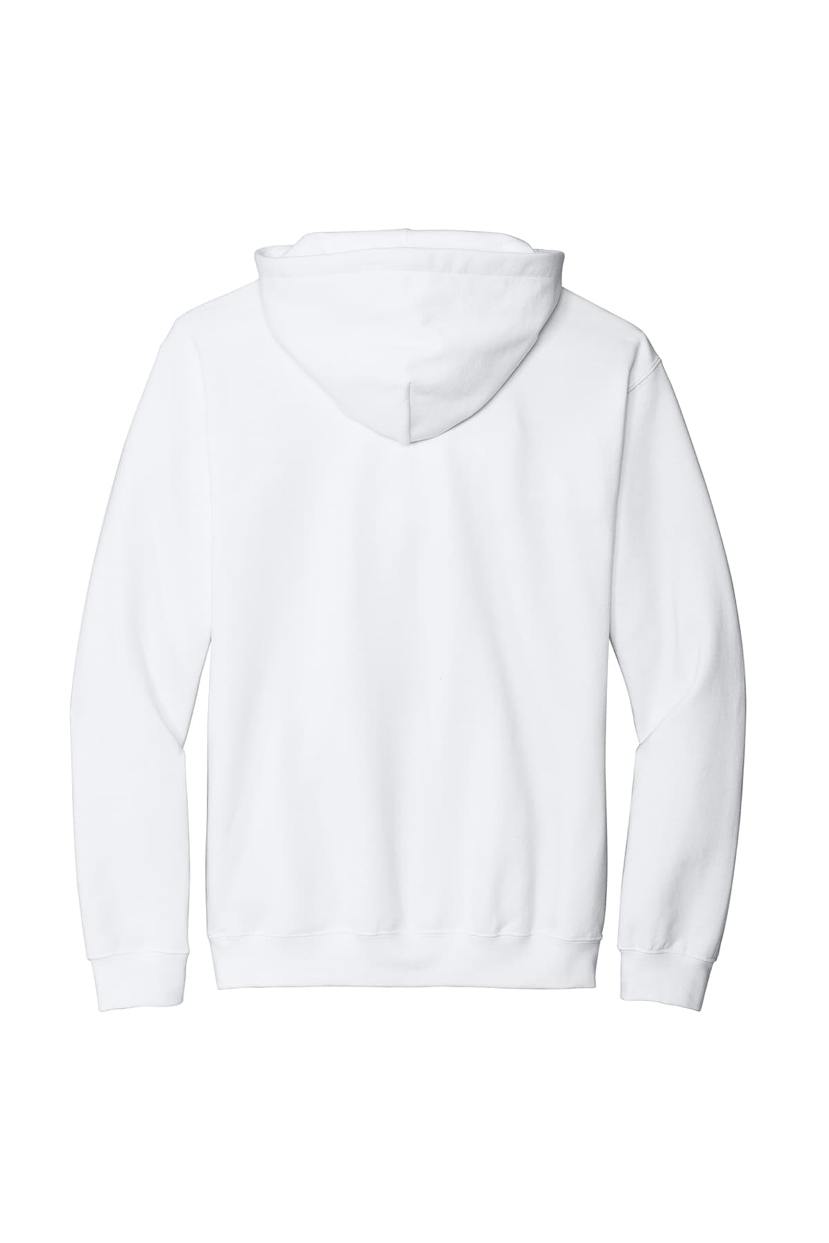 Gildan SF500 Softstyle Midweight Pullover Hooded Sweatshirt in White — view 5