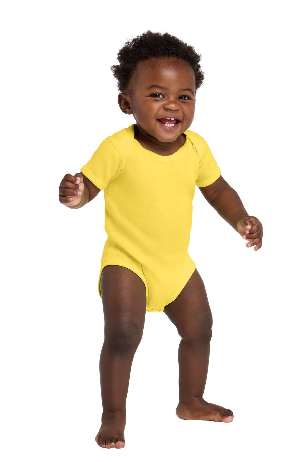 Rabbit Skins™ Infant Short Sleeve Baby Rib Bodysuit
