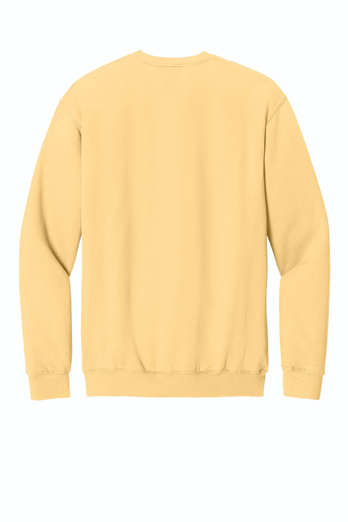 Gildan SF000 Softstyle Crewneck Sweatshirt in Yellow Haze — view 5