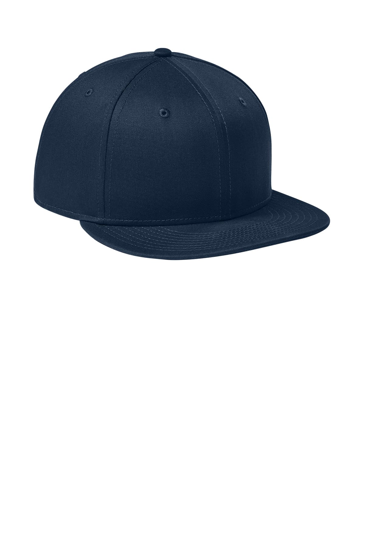New Era NE400 Flat Bill Snapback Cap in Flag Dark Navy — view 4