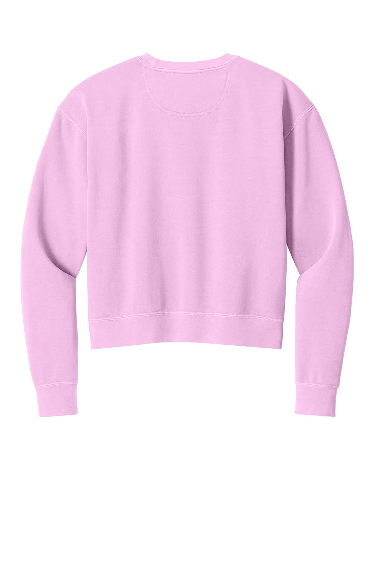Comfort Colors 1566L Women’s Mid-Length Crewneck Sweatshirt in Rose Quartz — view 5