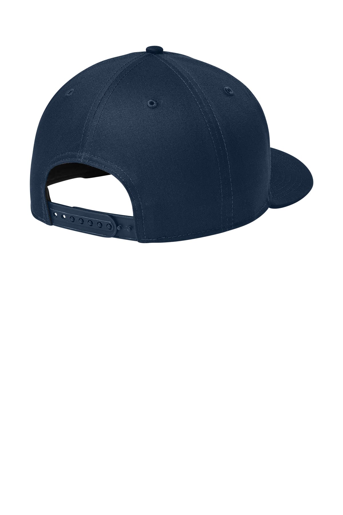 New Era NE400 Flat Bill Snapback Cap in Flag Dark Navy — view 3
