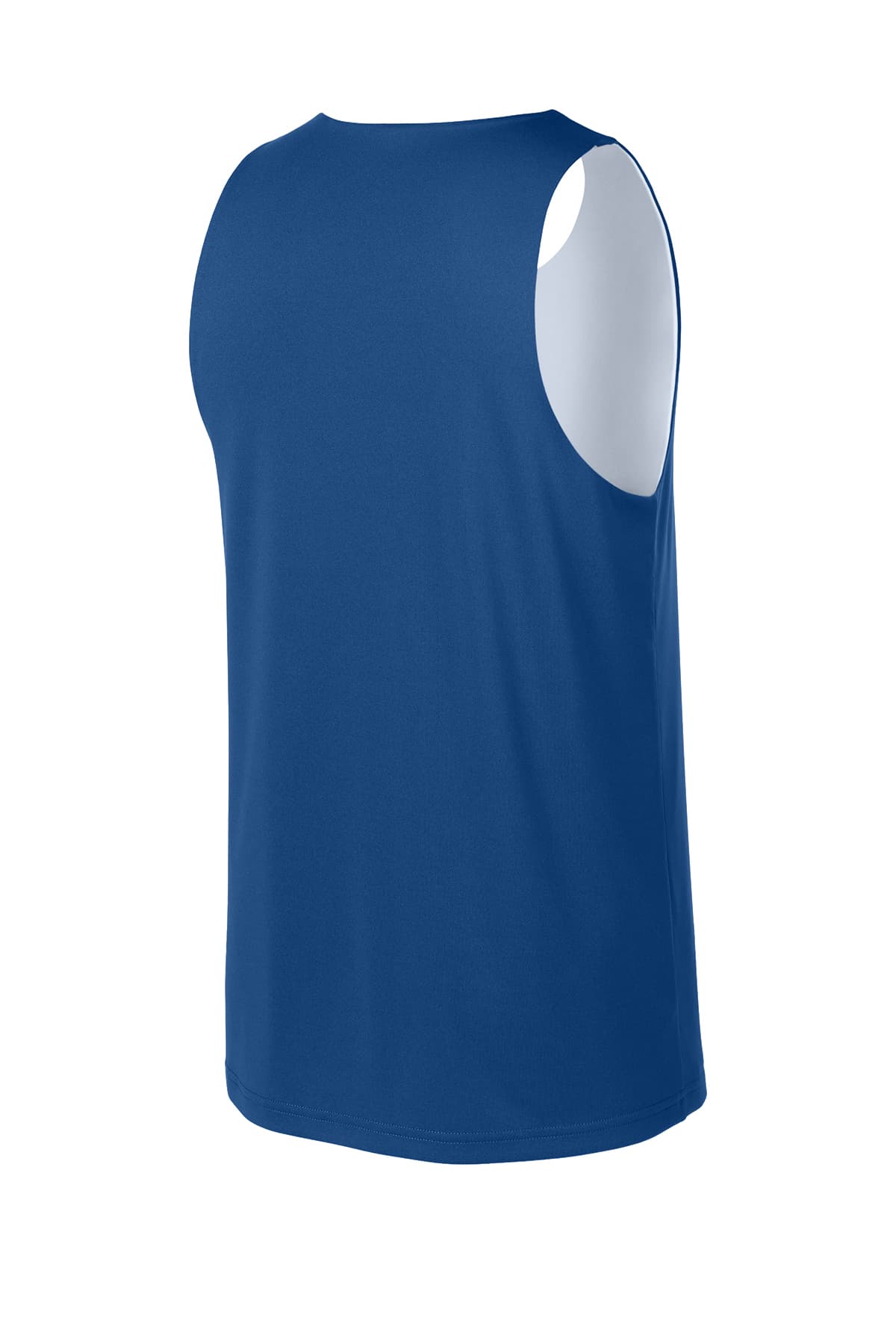 Sport-Tek ST551 PosiCharge Competitor Rev Tank in True Royal / White — view 6