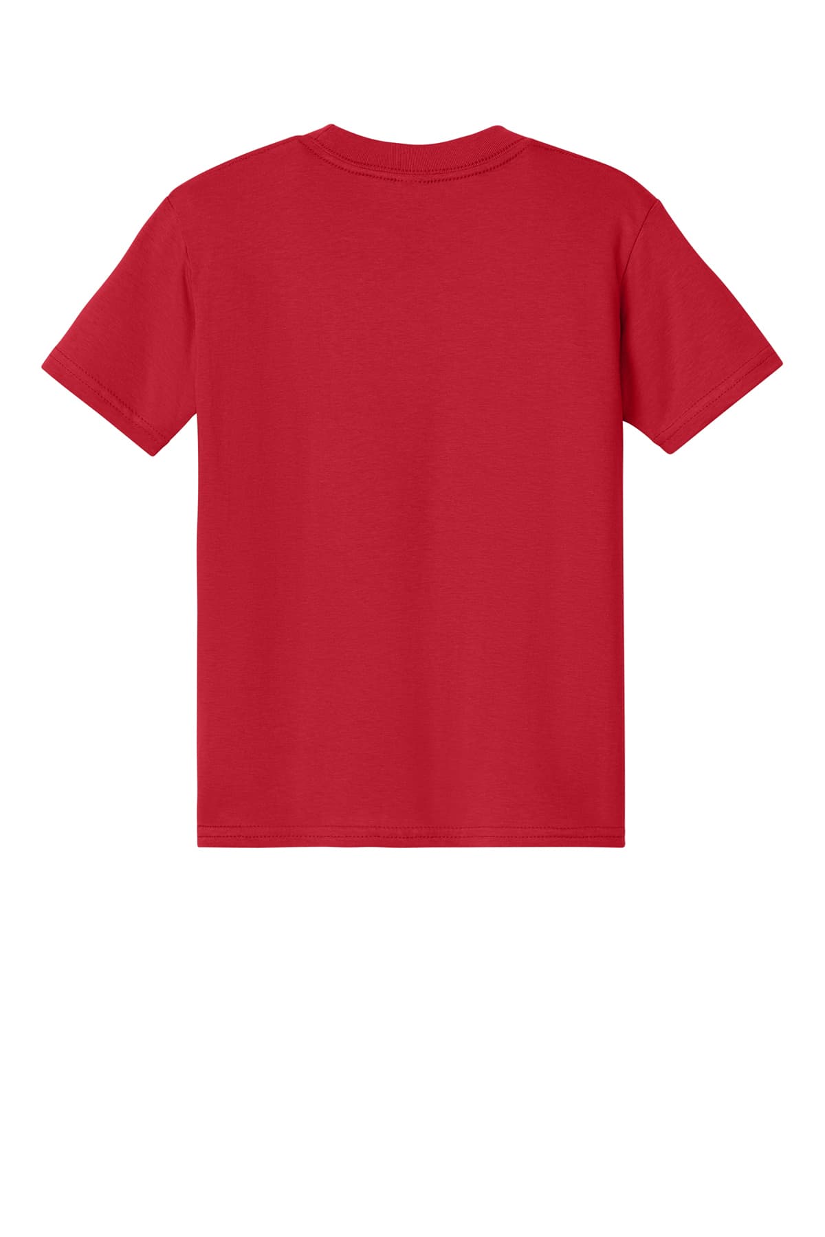 Gildan 65000B Youth Softstyle Midweight Tee in Red — view 5