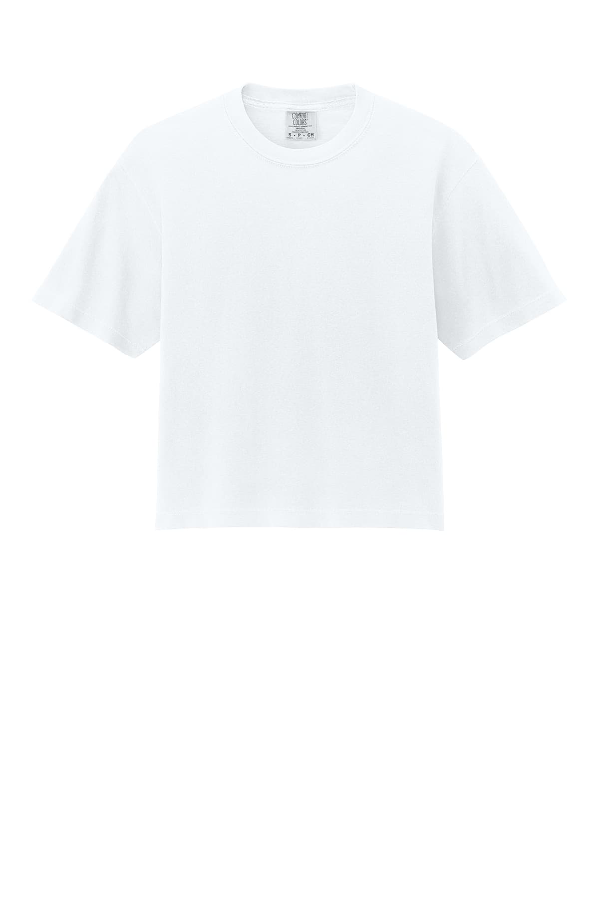 Comfort Colors 3023CL Women’s Heavyweight Boxy Tee in White — view 4
