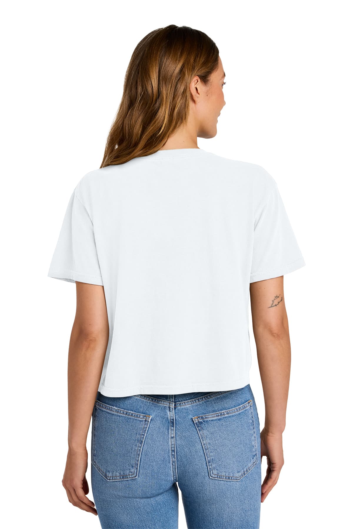 Comfort Colors 3023CL Women’s Heavyweight Boxy Tee in White — view 2