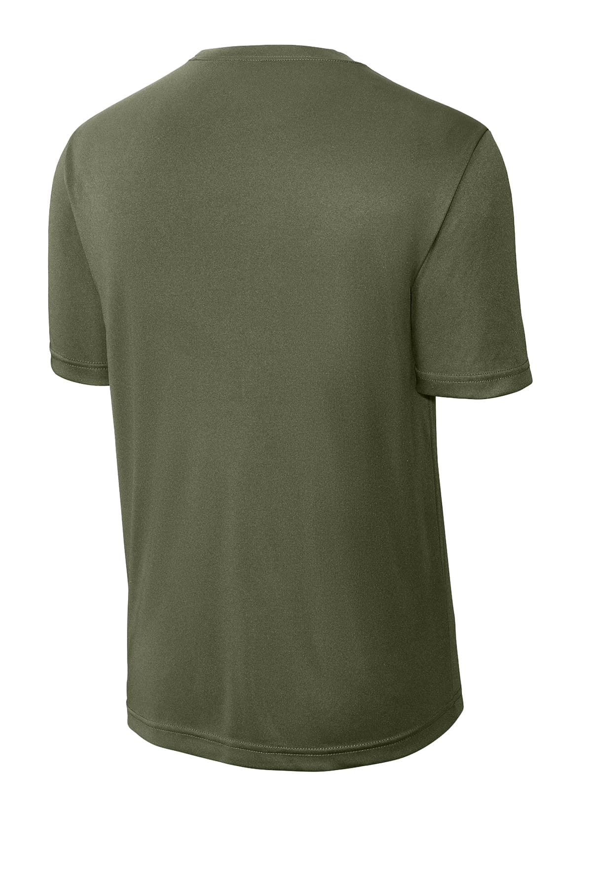 Sport-Tek ST350 PosiCharge Competitor Tee in Olive Drab Green — view 5