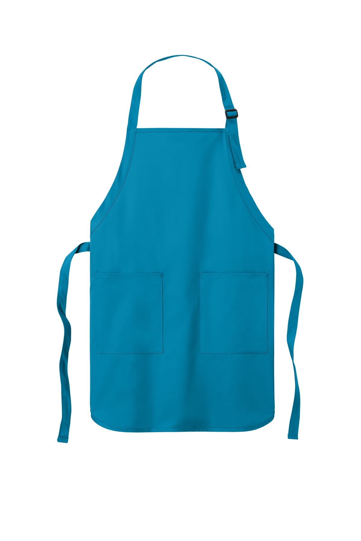 Port Authority A600 Full-Length Two-Pocket Bib Apron in Sapphire — view 4