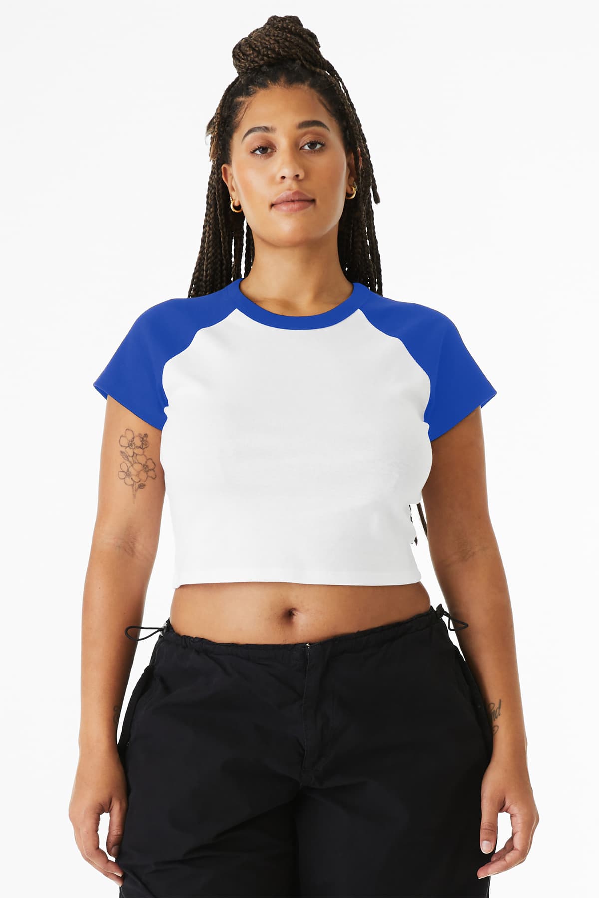 BELLA+CANVAS® Women’s Micro Rib Raglan Baby Tee