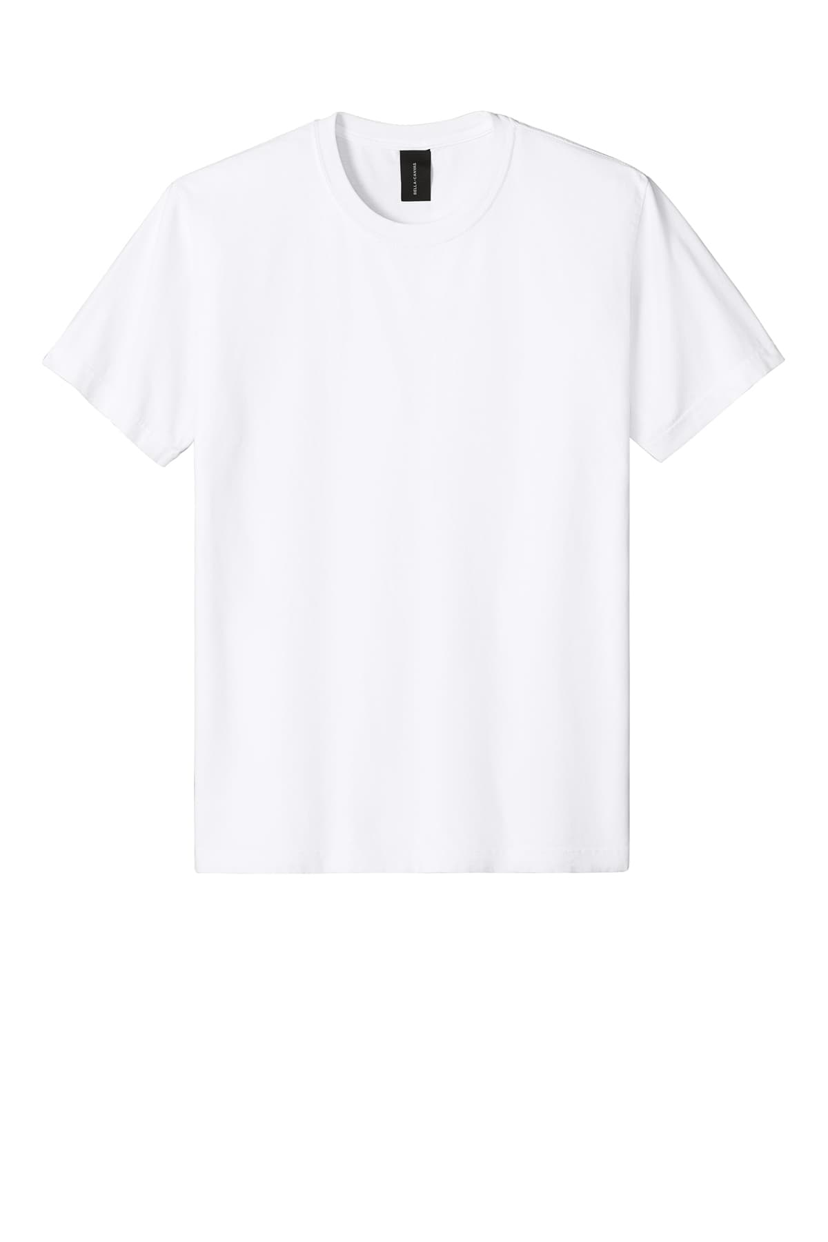 BELLA+CANVAS 4810GD Unisex Heavyweight Garment-Dyed Tee in White — view 4