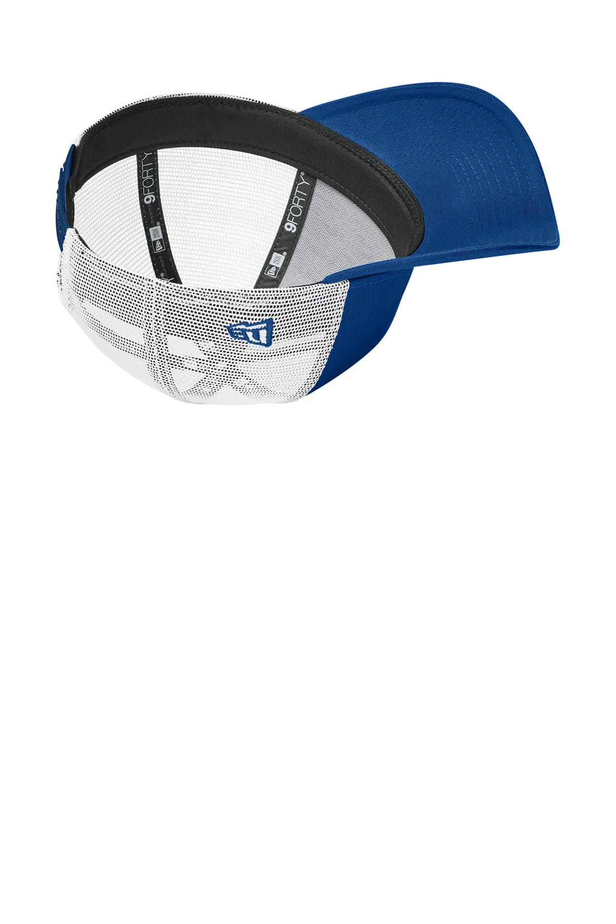 New Era NE205 Snapback Trucker Cap in Flag Royal / White — view 5