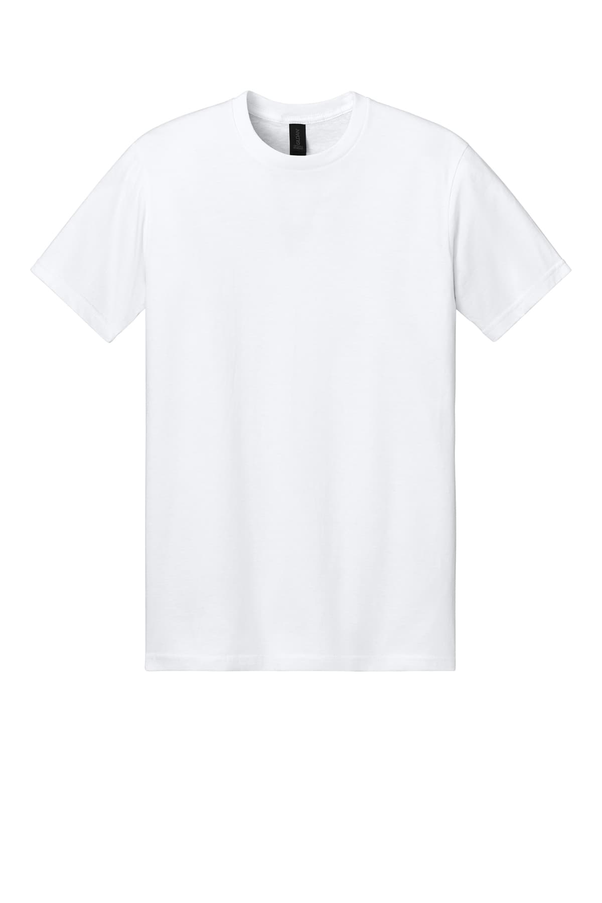 Gildan 65000 Softstyle Midweight Tee in White — view 4