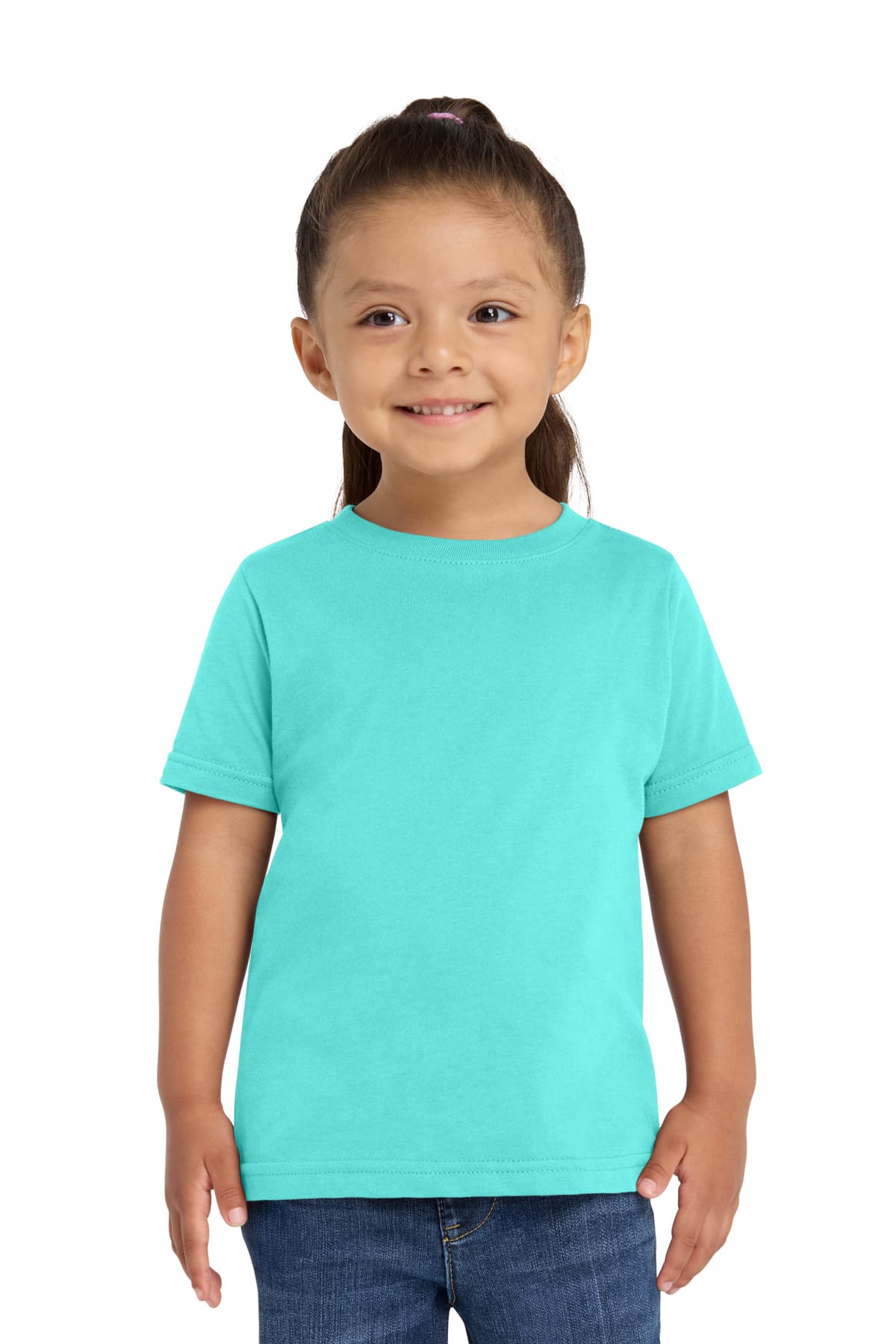 Rabbit Skins 3321 Toddler Fine Jersey Tee in Caribbean