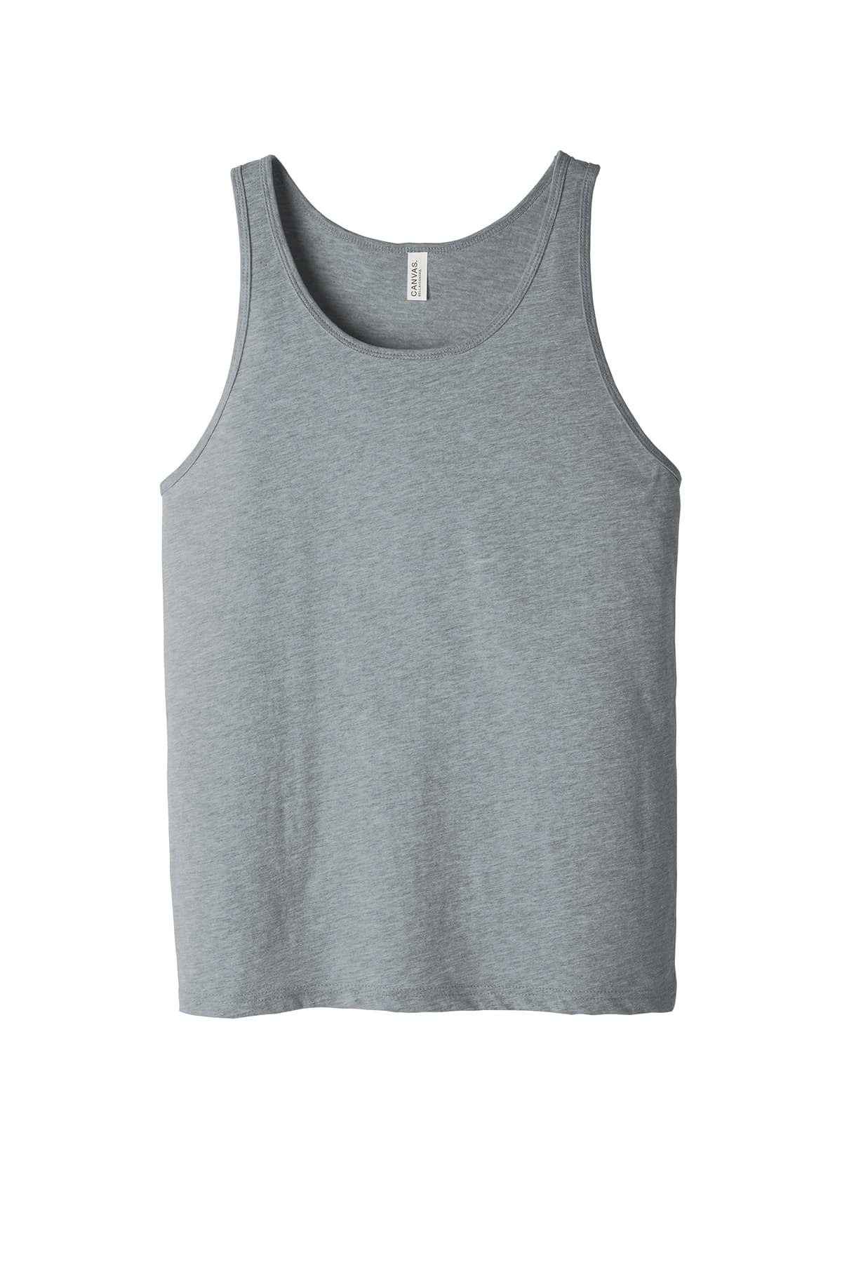 BELLA+CANVAS 3480 Unisex Jersey Tank in Athletic Heather — view 4