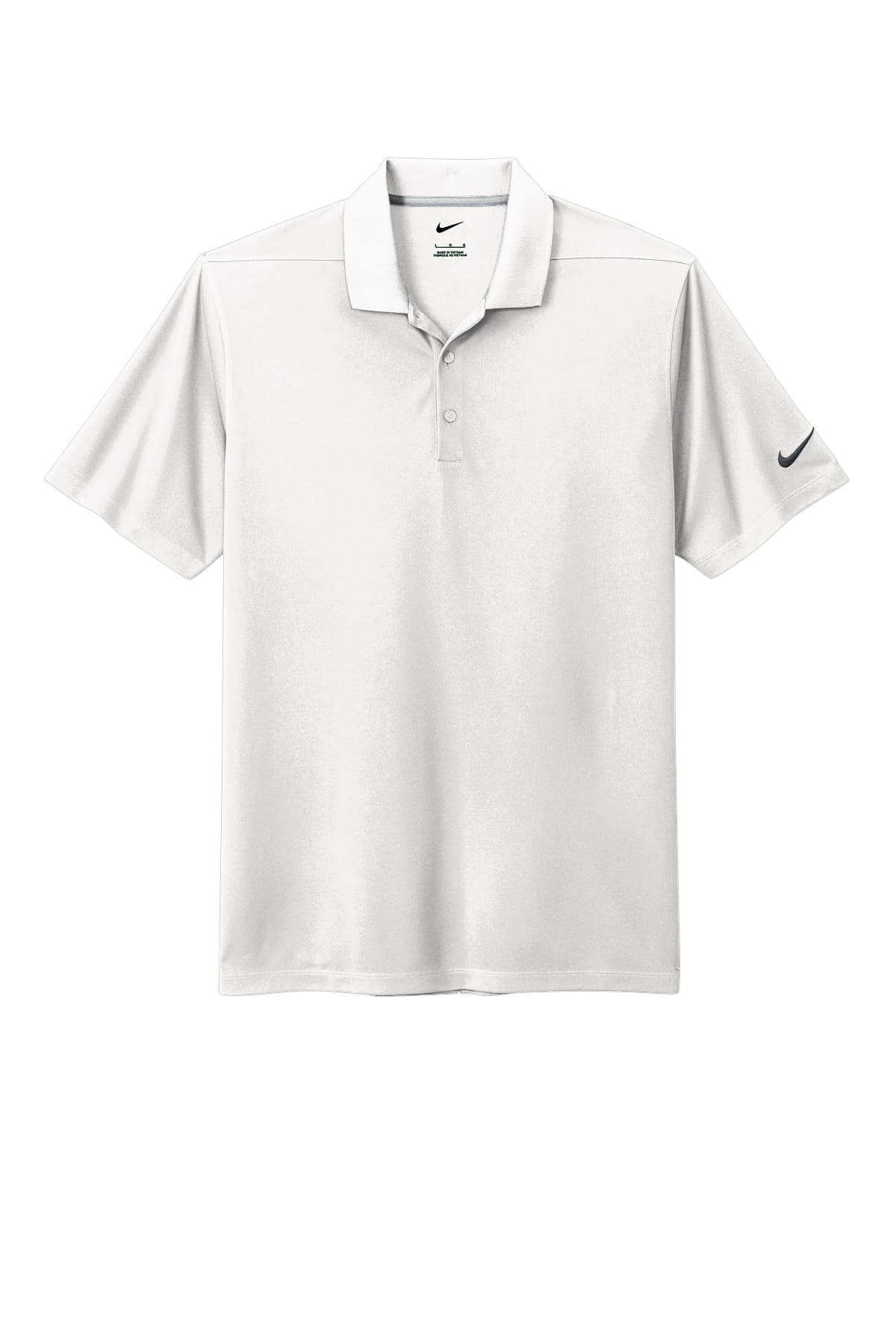 Nike NKDC1963 Dri-FIT Micro Pique 2.0 Polo in White — view 4