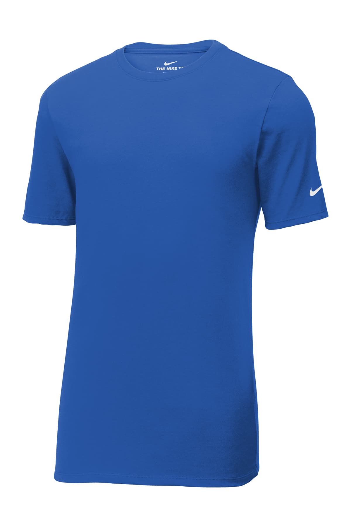 Nike NKBQ5231 Dri-FIT Cotton/Poly Tee in Rush Blue — view 4