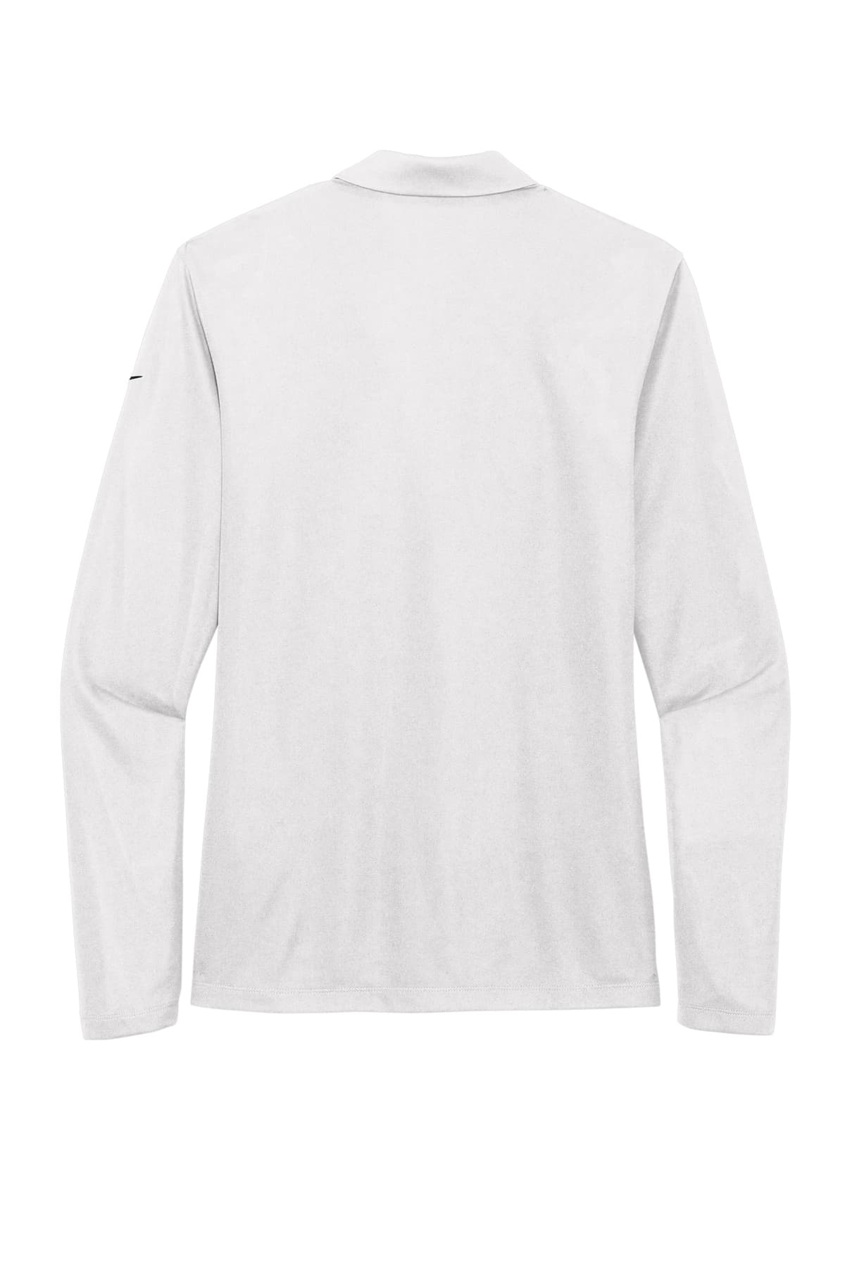 Nike NKDC2105 Women's Dri-FIT Micro Pique 2.0 Long Sleeve Polo in White — view 5