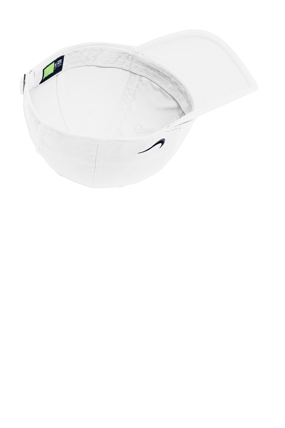 Nike NKFB5677 Heritage Cotton Twill Cap in White — view 5