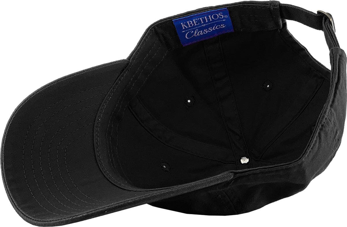 KB Ethos KBC-13LOW Kids Premium Baseball Cap in Black — view 6