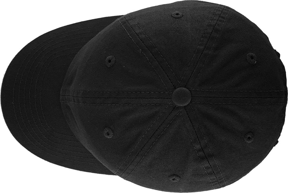 KB Ethos KBC-13LOW Kids Premium Baseball Cap in Black — view 7