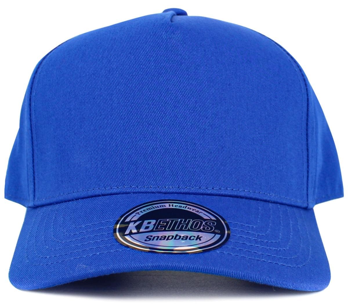 KB Ethos KBE-BASEBALL 5 Panel Baseball Cap in Royal — view 2