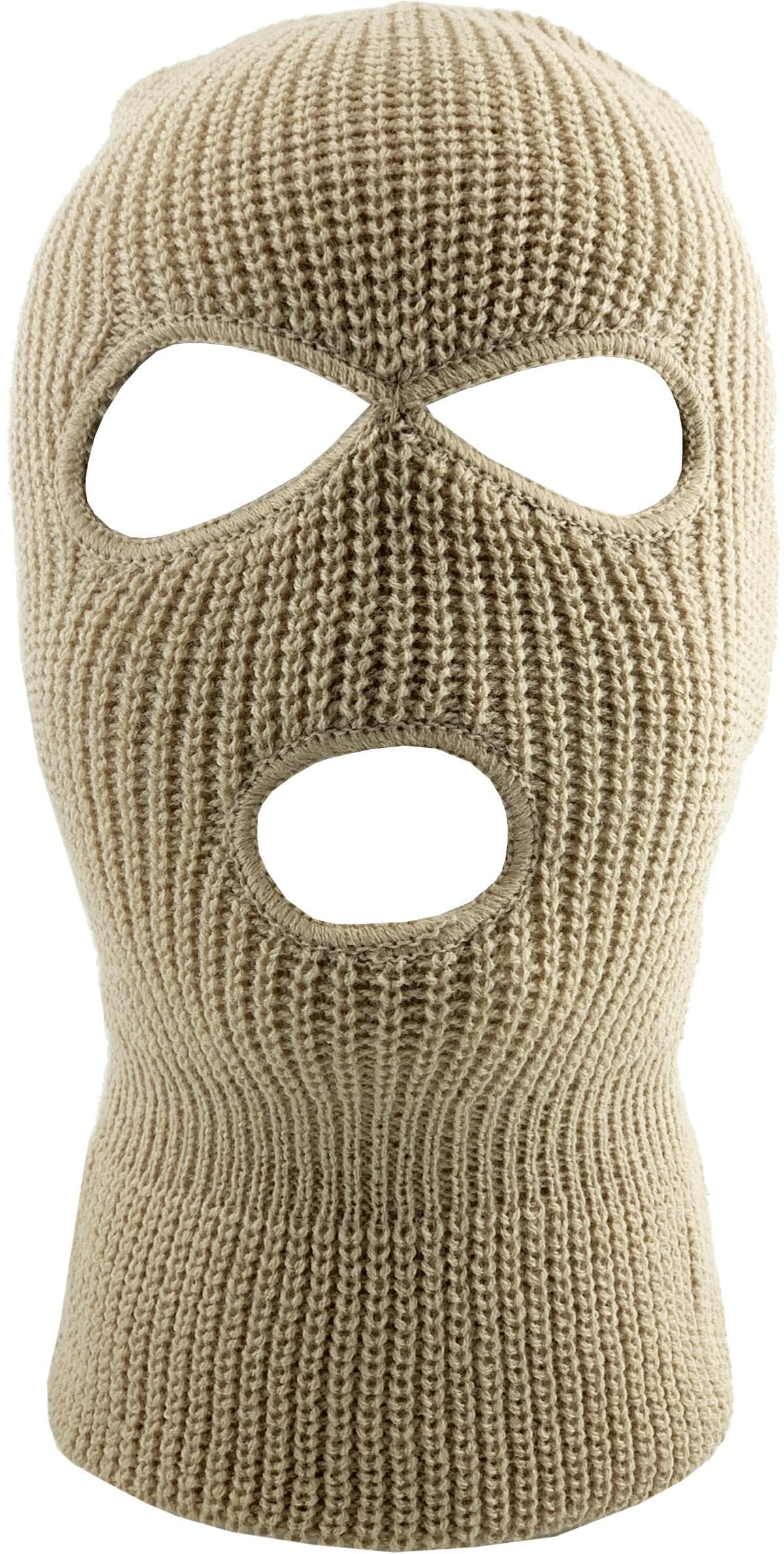 KB Ethos KBH-16 Three Hole Mask in Khaki — view 2