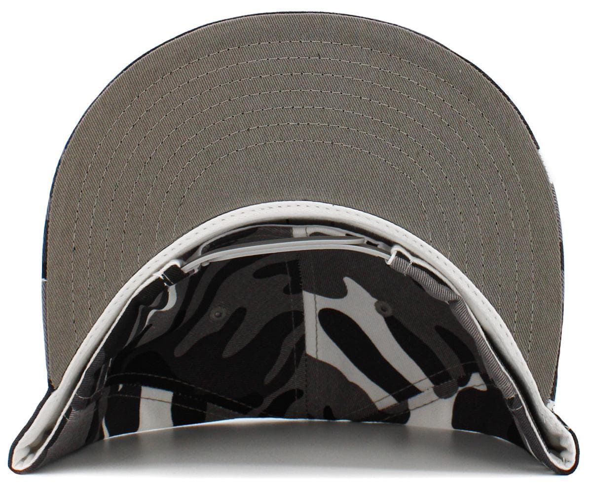 KB Ethos KNW-1467 Cotton Solid Snapback in City Camo — view 4