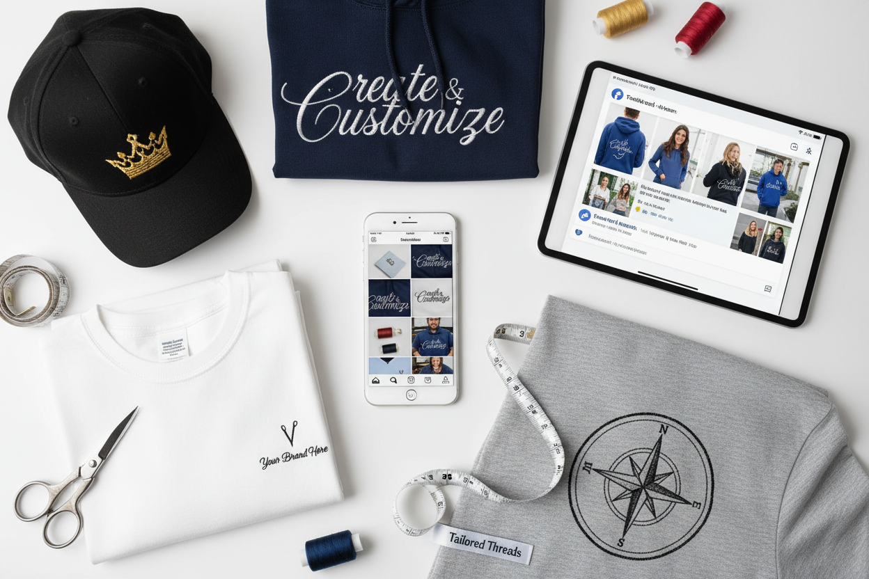 Social Media Marketing for Custom Apparel: Showcase Your Craftsmanship