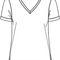 Custom Women's V-Neck T-shirts at Print View