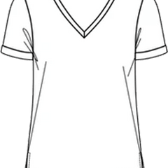 Women's V-Neck T-shirts - Print-View