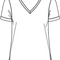 Women's V-Neck T-shirts - Print-View