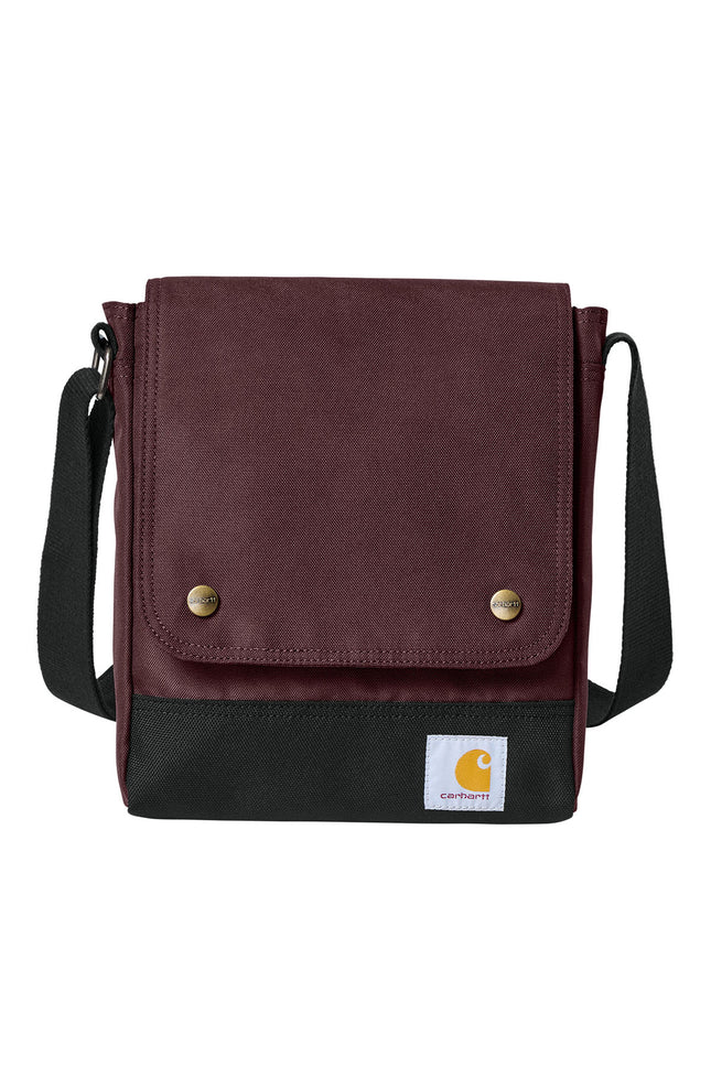 Carhartt Crossbody Snap Bag Maroon Color
