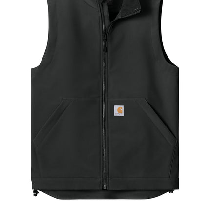 Carhartt Rain Defender Soft Shell Vest Black Front Side