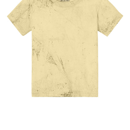 Custom Comfort Colors Youth Heavyweight Color Blast Tee in Citrin e– front view