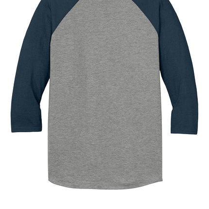 Jerzees® Unisex Premium Blend Combed Ring Spun 3/4-Sleeve Raglan Tee