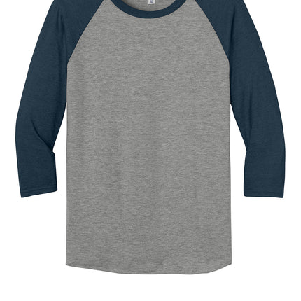 Jerzees® Unisex Premium Blend Combed Ring Spun 3/4-Sleeve Raglan Tee