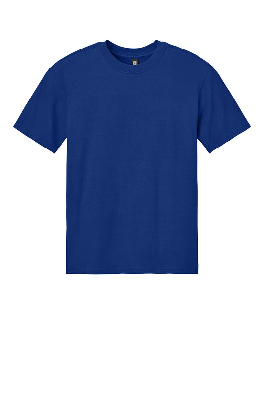 Deep royal Gildan Hammer Maxweight Tee by Print-View showing front view of durable, heavyweight cotton t-shirt.